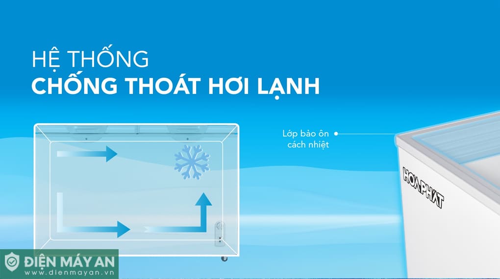 Tủ đông Hòa Phát Inverter 245 Lít HPF BD8245